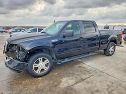Salvage trucks for sale at Grand Prairie, TX auction: 2008 Ford F150 Supercrew