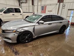 Honda Accord salvage cars for sale: 2018 Honda Accord Sport