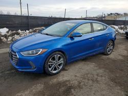 Hyundai salvage cars for sale: 2017 Hyundai Elantra se