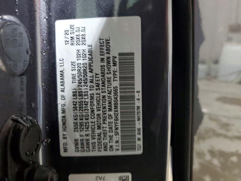 2021 Honda Pilot se