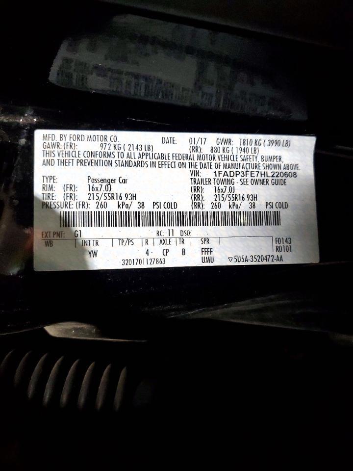 2017 Ford Focus se