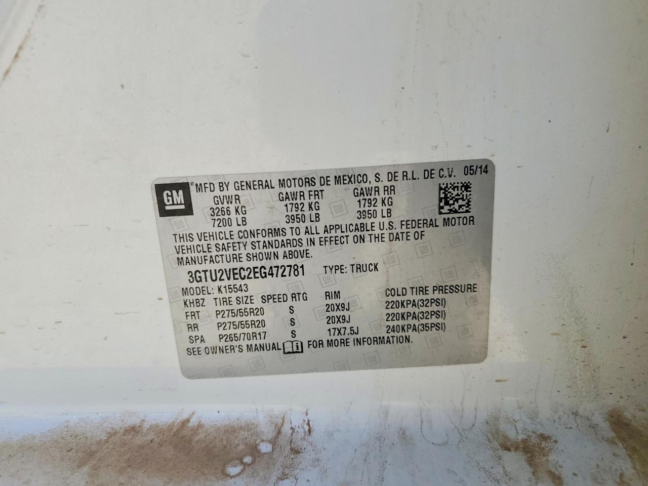 2014 GMC Sierra K1500 SLT