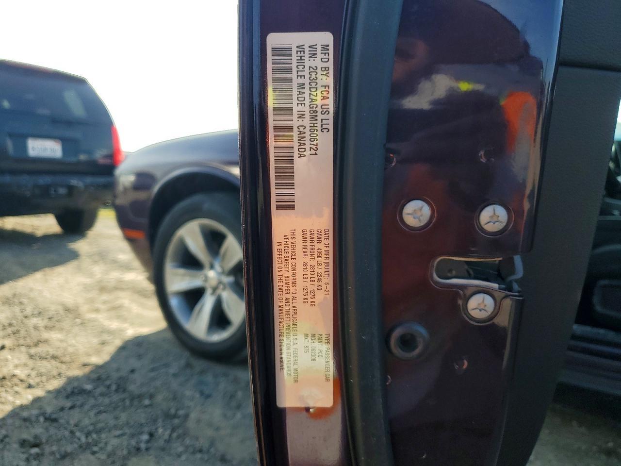 2021 Dodge Challenger sxt