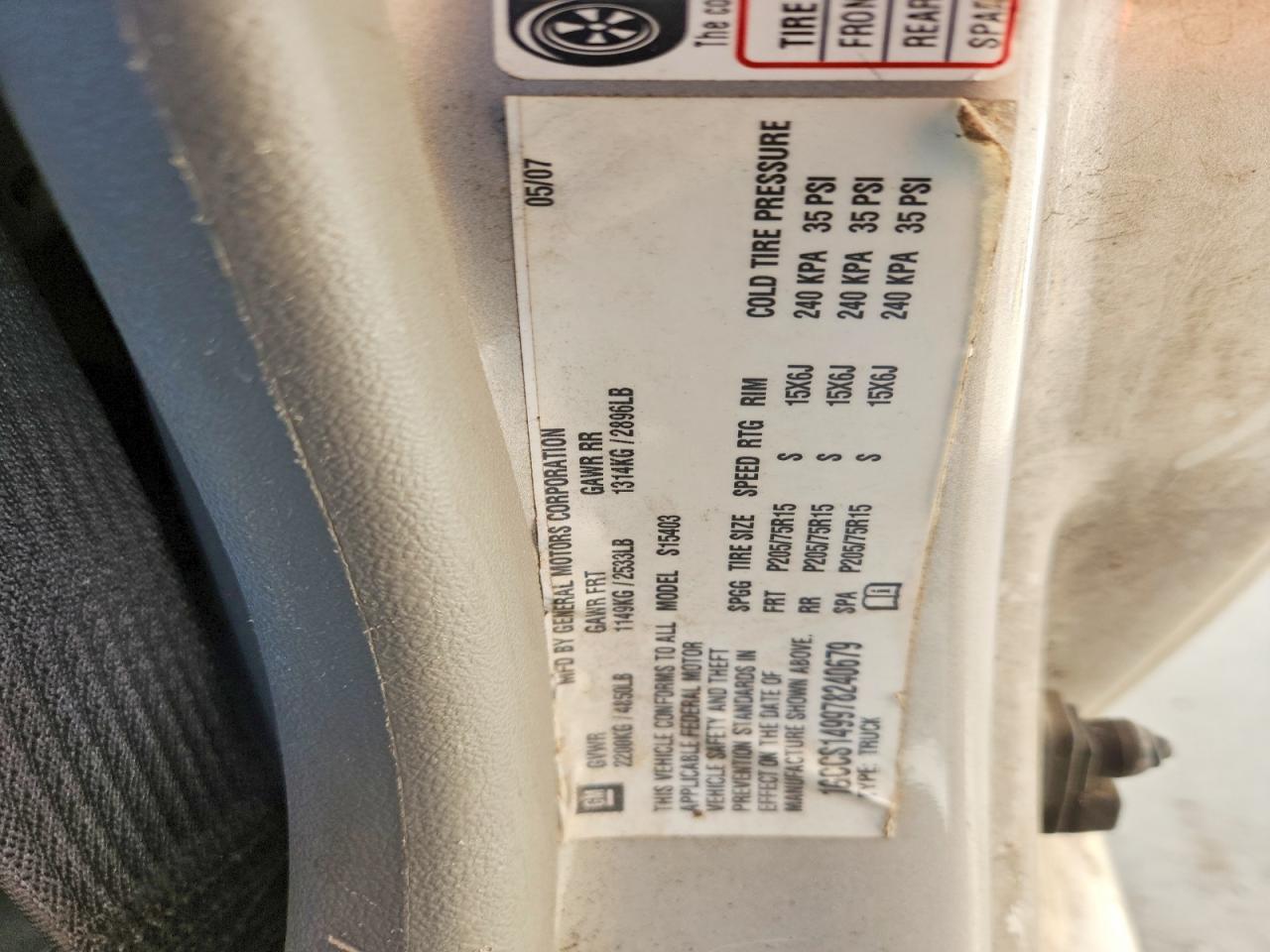 2007 Chevrolet Colorado
