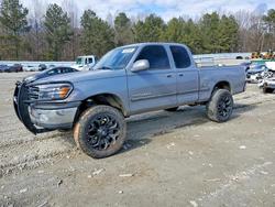 Salvage cars for sale from Copart Gainesville, GA: 2002 Toyota Tundra Access cab SR5