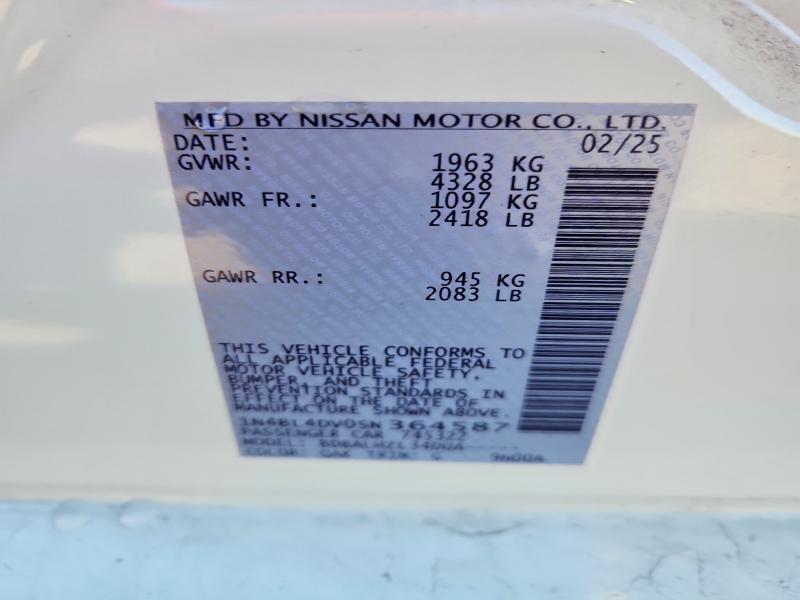 2025 Nissan Altima 2.5 sv