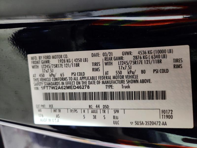 2021 Ford F250 Super Duty