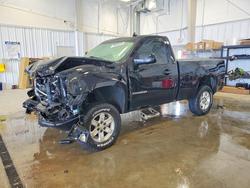 Salvage trucks for sale at Wayland, MI auction: 2012 GMC Sierra K1500 SLE