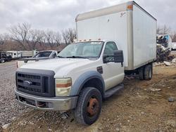 Vehiculos salvage en venta de Copart Kansas City, KS: 2008 Ford F550 Super Duty BOX Truck