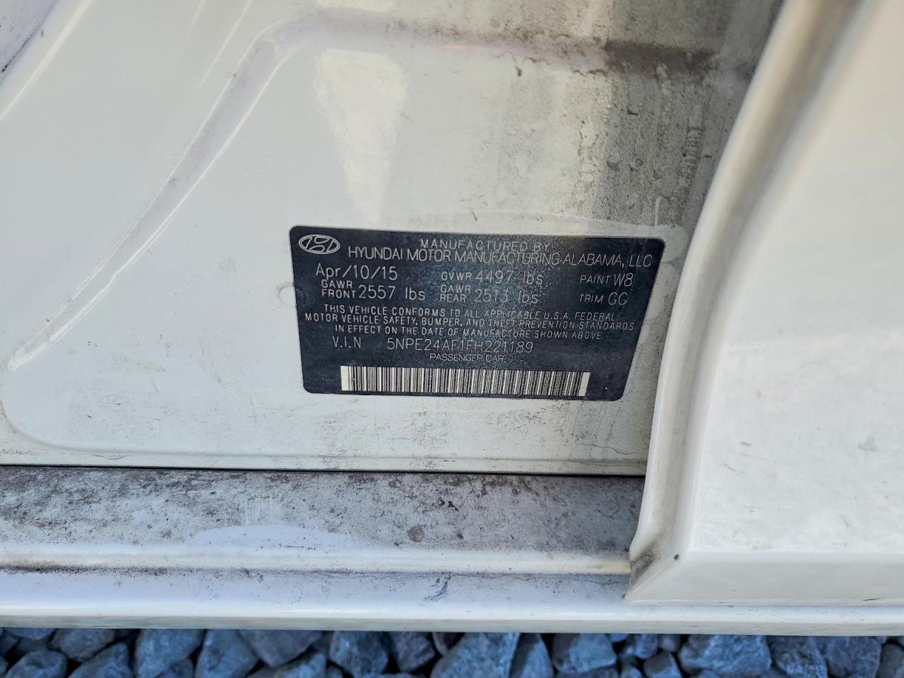 2015 Hyundai Sonata se