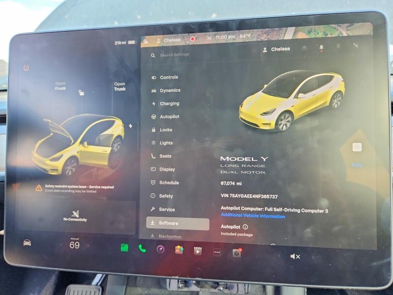 2022 Tesla Model y