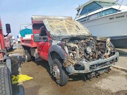 Ford f550 salvage cars for sale: 2015 Ford F550 Super Duty Dump Truck