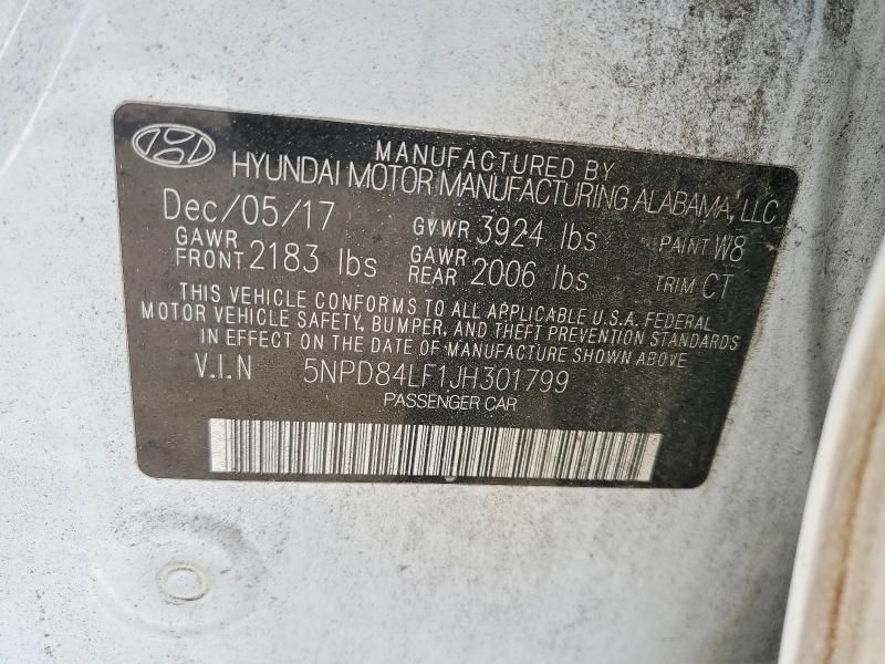 2018 Hyundai Elantra Value Edition