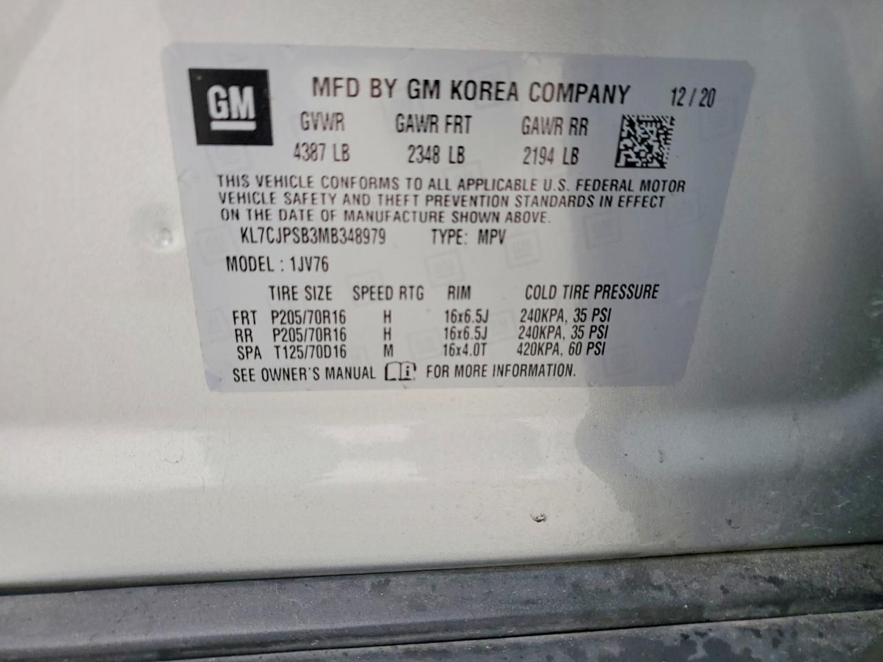 2021 Chevrolet Trax 1LT