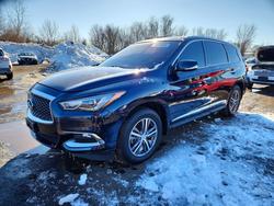 Infinity salvage cars for sale: 2017 Infinity Qx60 Base