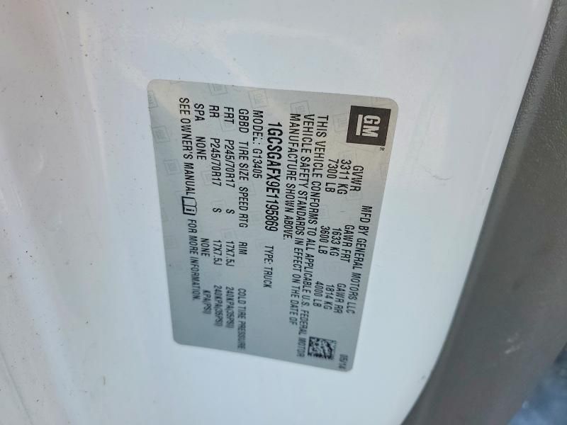 2014 Chevrolet Express G1500