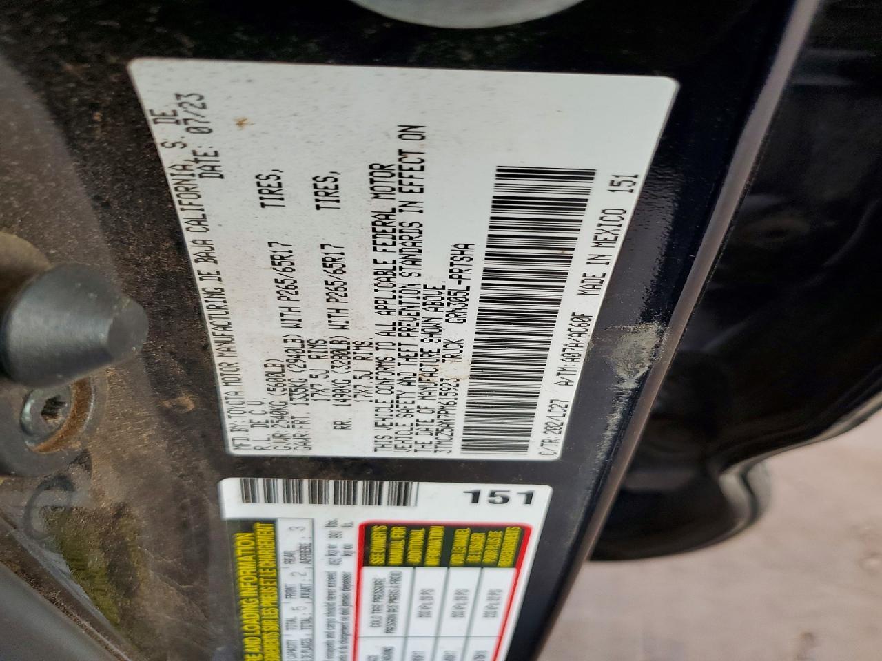 2023 Toyota Tacoma TRD Sport