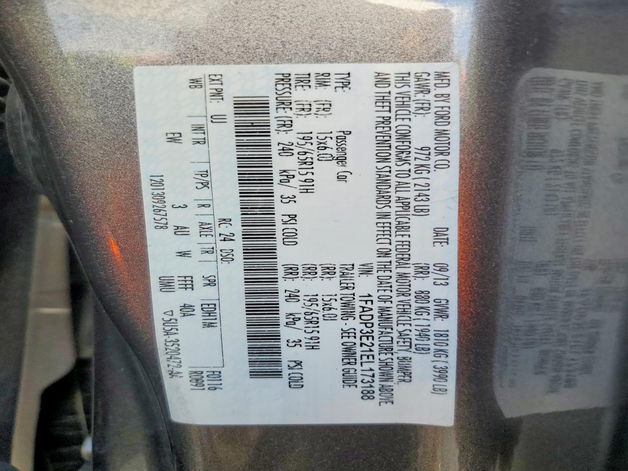 2014 Ford Focus s