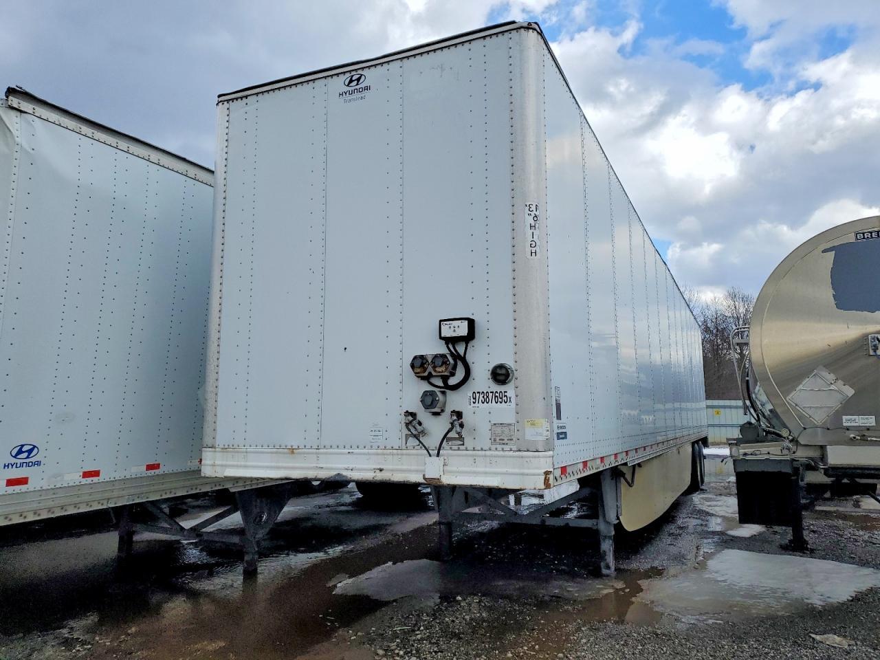 2017 Hyun DAI Translead VC2530152-AJRS DRY Van Trailer