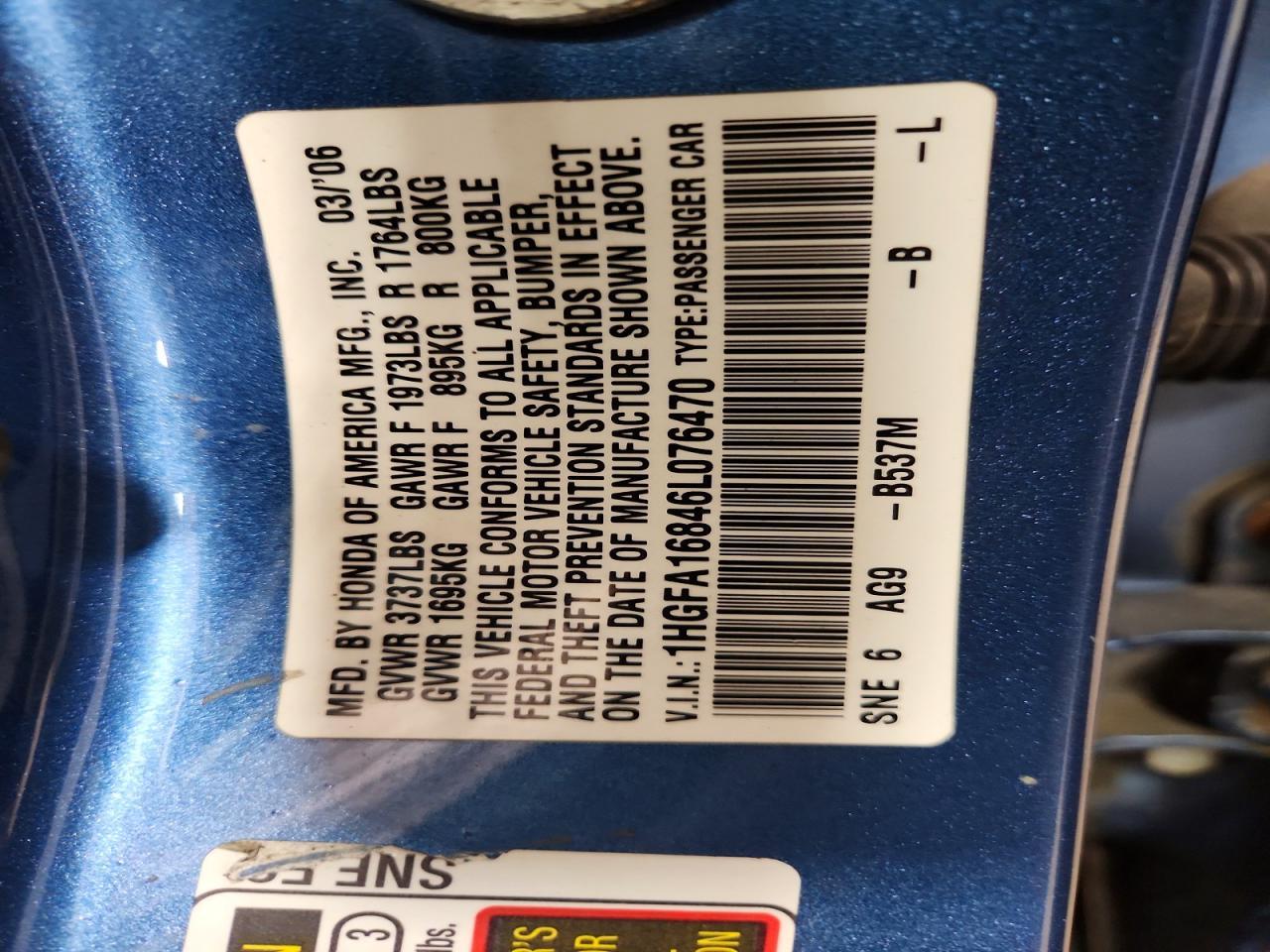 2006 Honda Civic ex