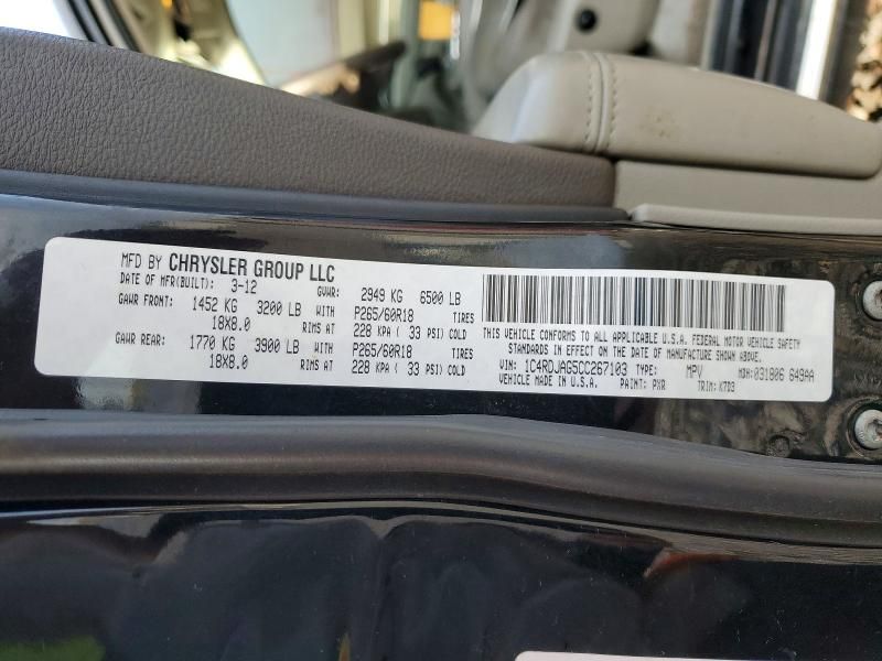 2012 Dodge Durango sxt