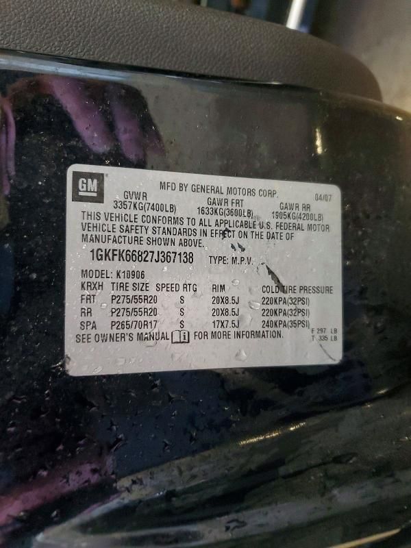 2007 GMC Yukon xl Denali