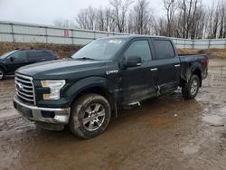Salvage cars for sale from Copart Davison, MI: 2015 Ford F150 Supercrew
