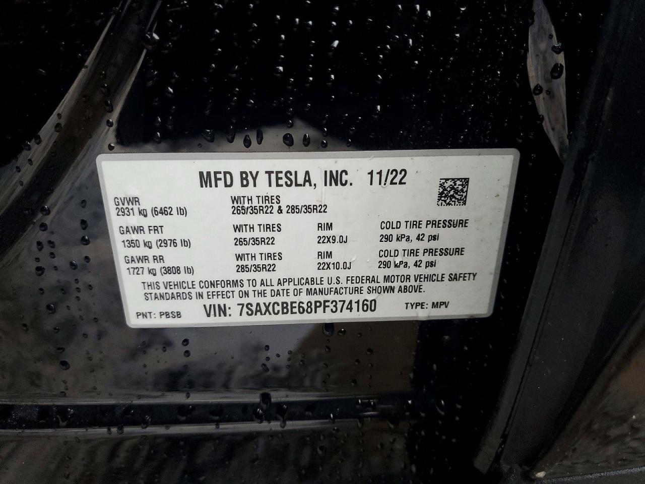 2023 Tesla Model x