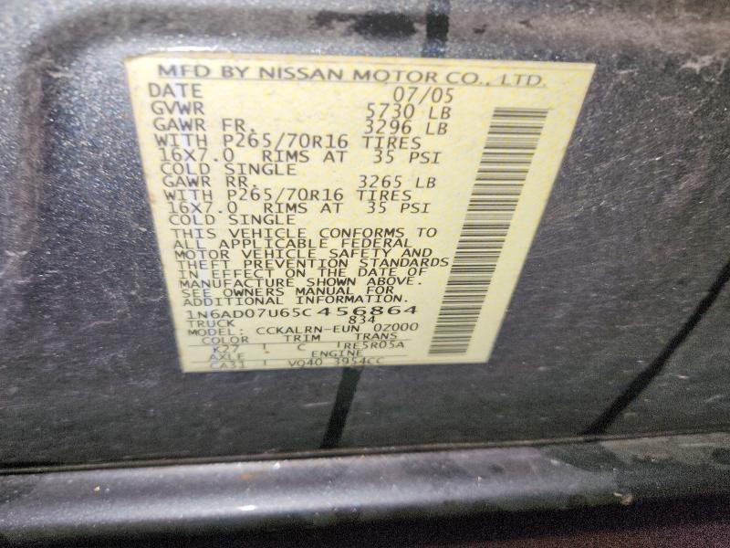 2005 Niss Frontier Crew Cab LE