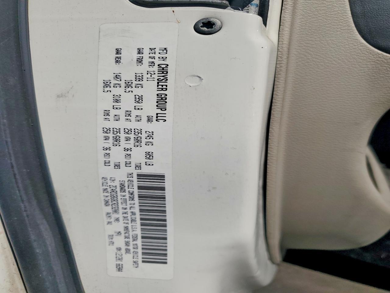 2012 Dodge Grand Caravan se