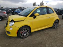 Fiat 500 salvage cars for sale: 2012 Fiat 500 Sport