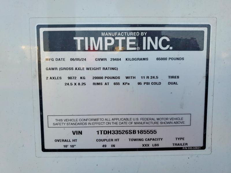 2025 Timpte Grain Trailer
