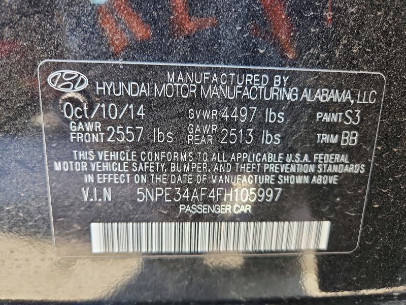 2015 Hyundai Sonata Limited