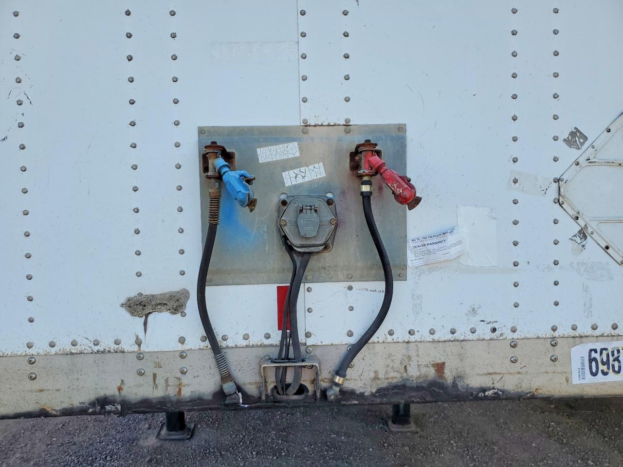 2007 Wabash Dvdbhpc DRY Van Trailer