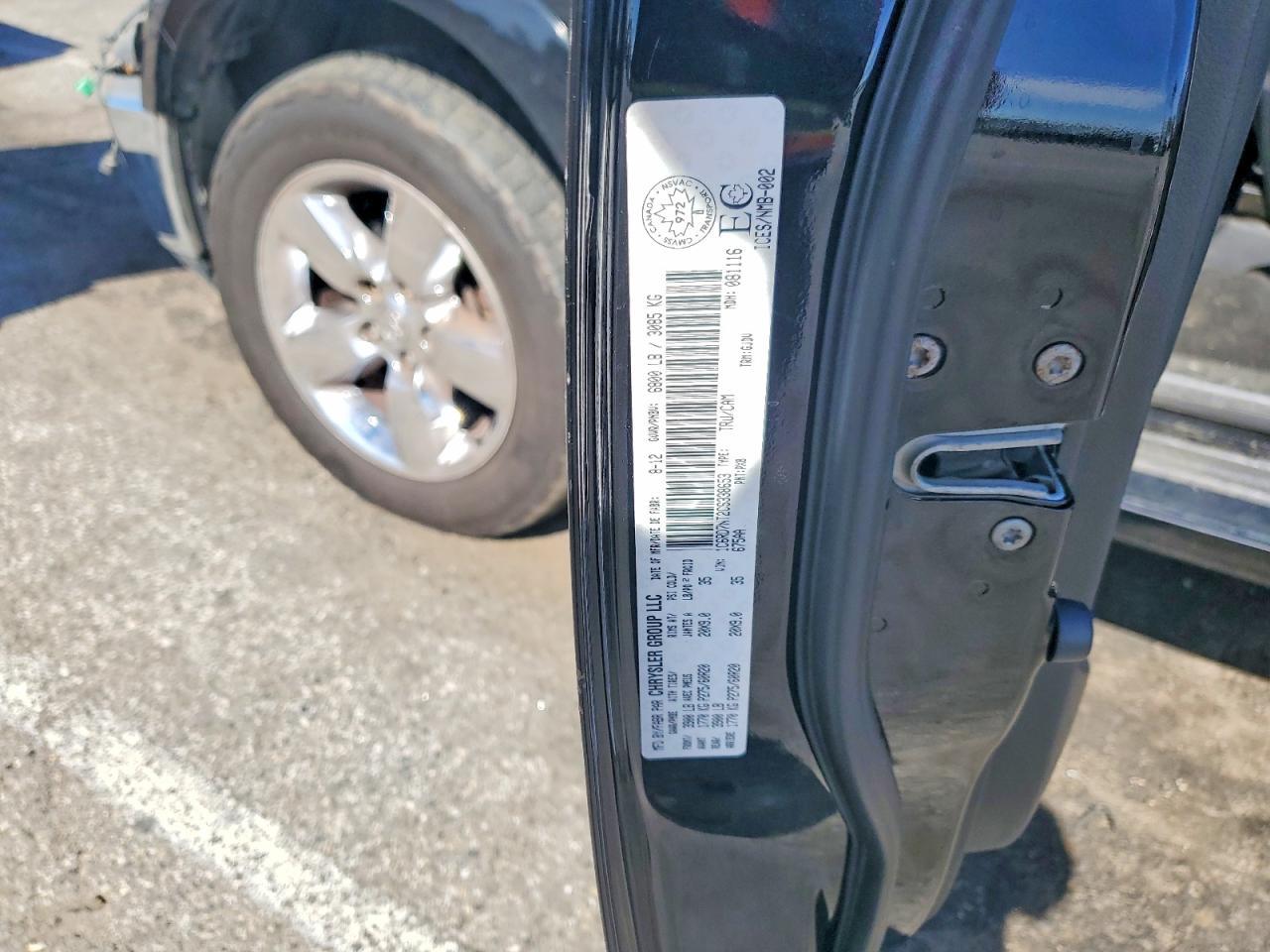 2012 Dodge Ram 1500 Laramie