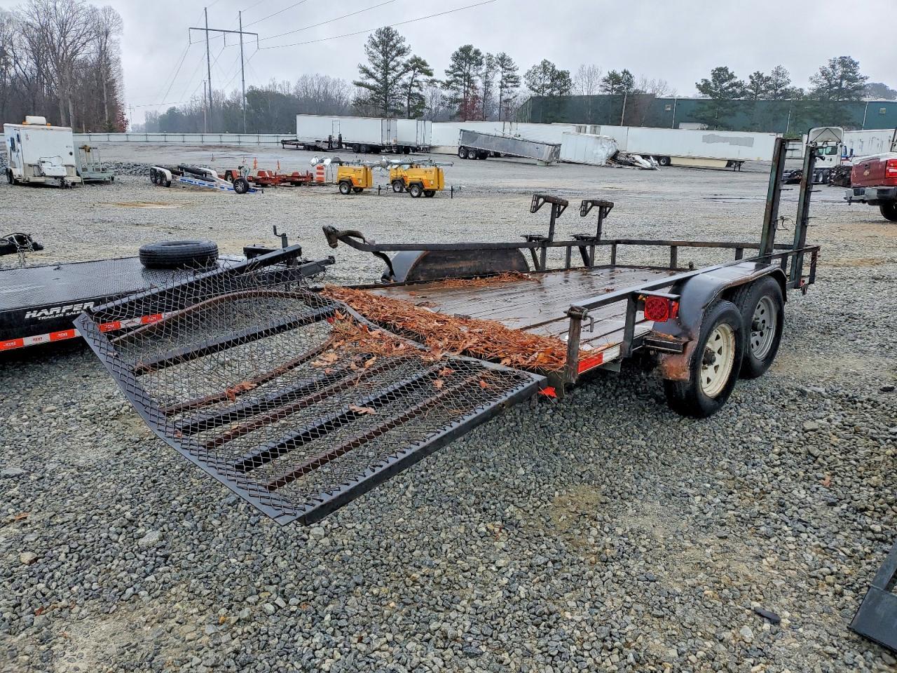 2020 Lone Wolf 77X14 Utility Trailer