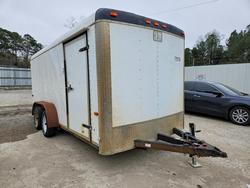 Salvage trucks for sale at Greenwell Springs, LA auction: 2016 Crga Unknown-Enclosed Cargo Trailer