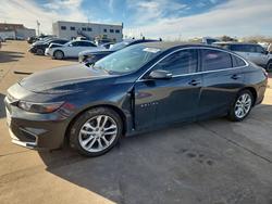 Chevrolet Malibu salvage cars for sale: 2017 Chevrolet Malibu lt