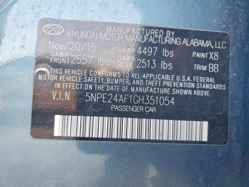 2016 Hyundai Sonata se