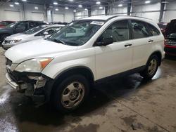 Salvage cars for sale from Copart Ham Lake, MN: 2007 Honda Cr-v lx