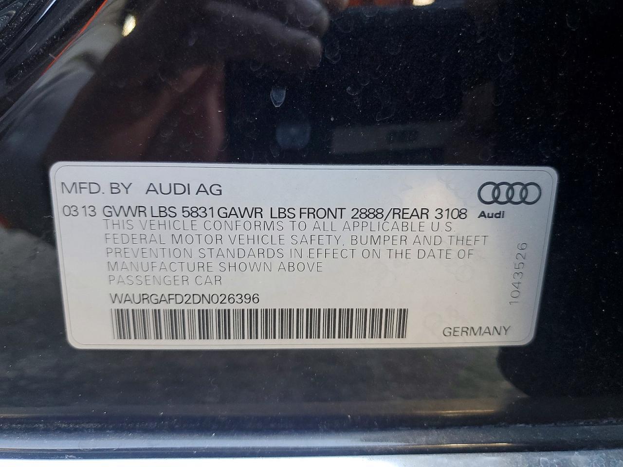 2013 Audi A8 l Quattro
