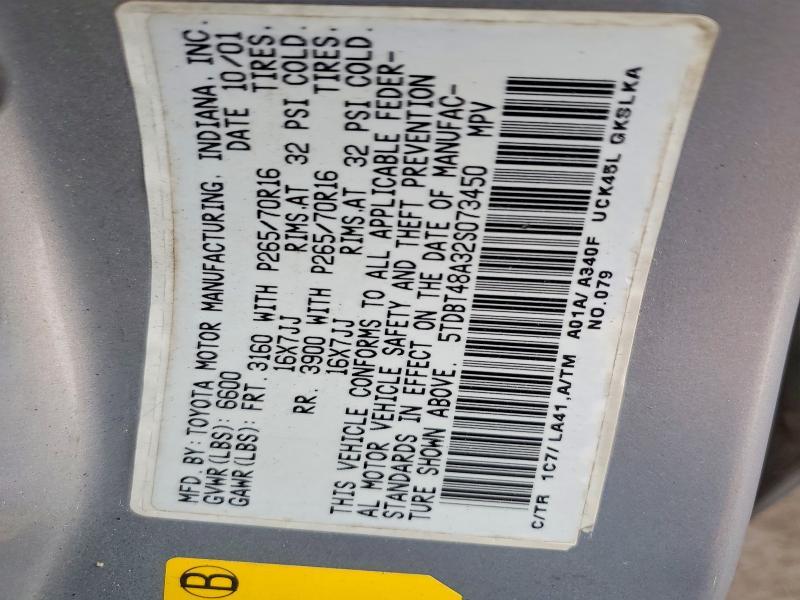 2002 Toyota Sequoia Limited