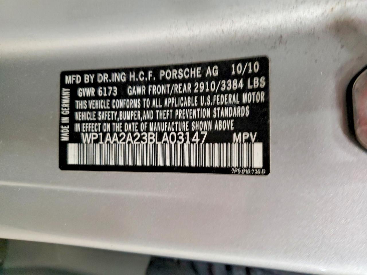2011 Porsche Cayenne
