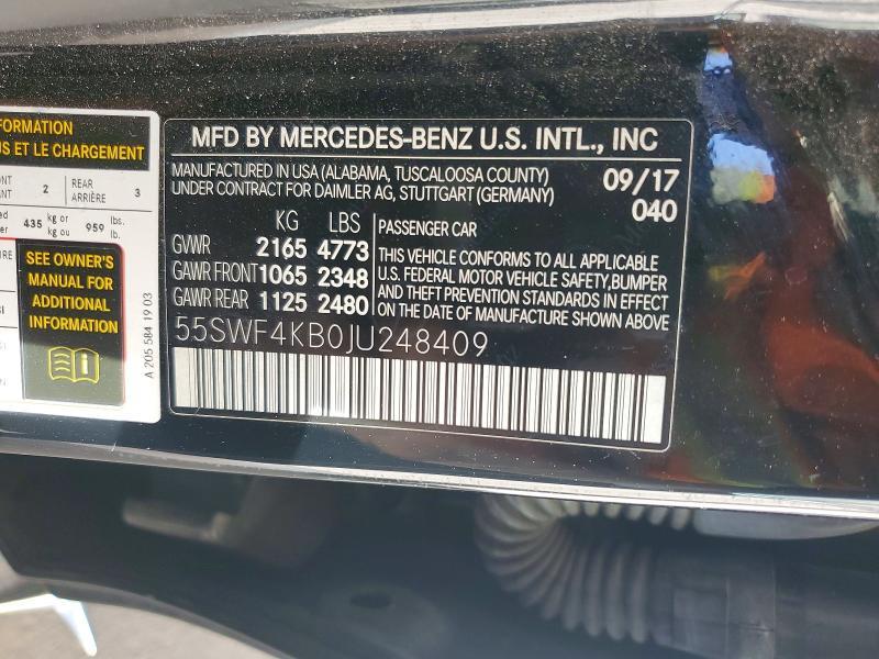 2018 Mercedes-Benz C 300 4matic