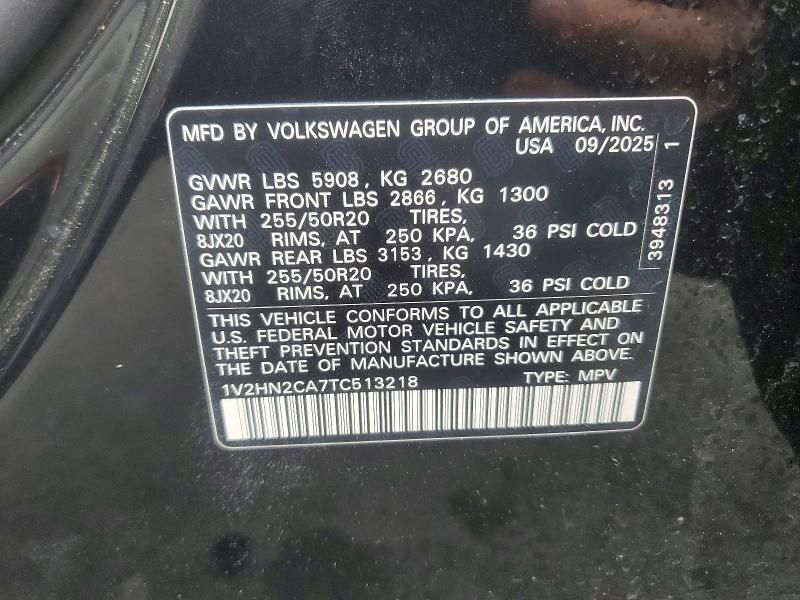 2026 Volkswagen Atlas se