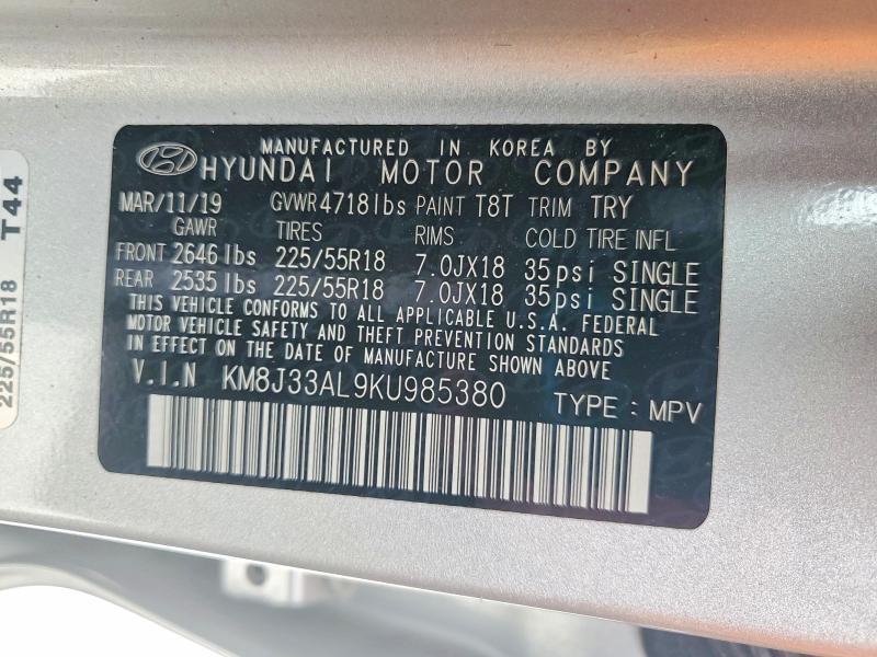 2019 Hyundai Tucson Limited