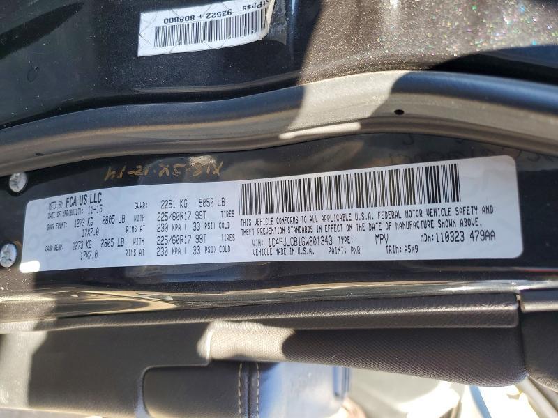 2016 Jeep Cherokee Latitude
