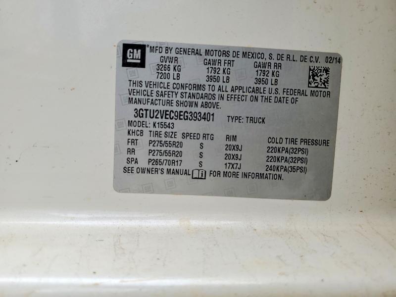 2014 GMC Sierra K1500 slt