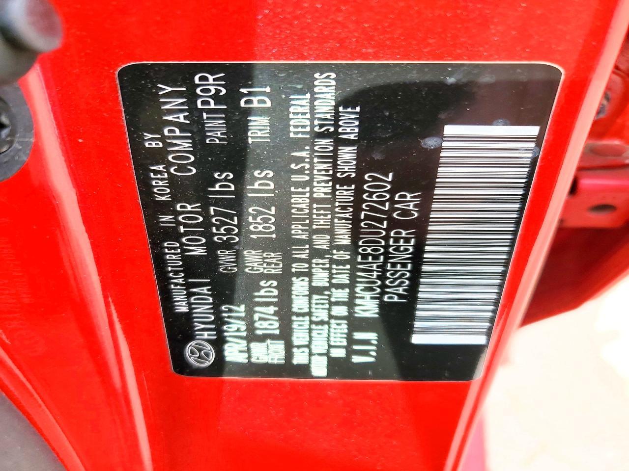 2013 Hyundai Accent gls