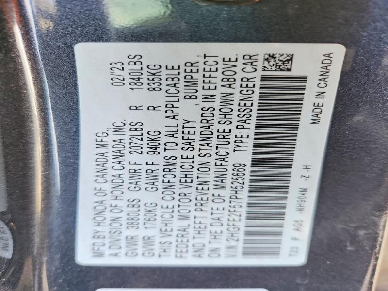 2023 Honda Civic Sport